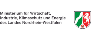 Logo Wirtschaft NRW - duurzaam vastgoed