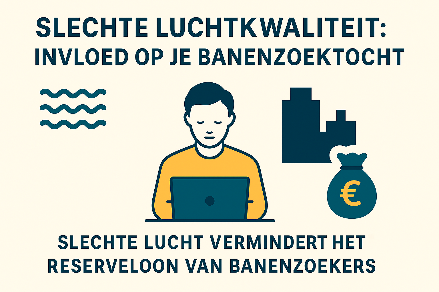 Polluted Job Search