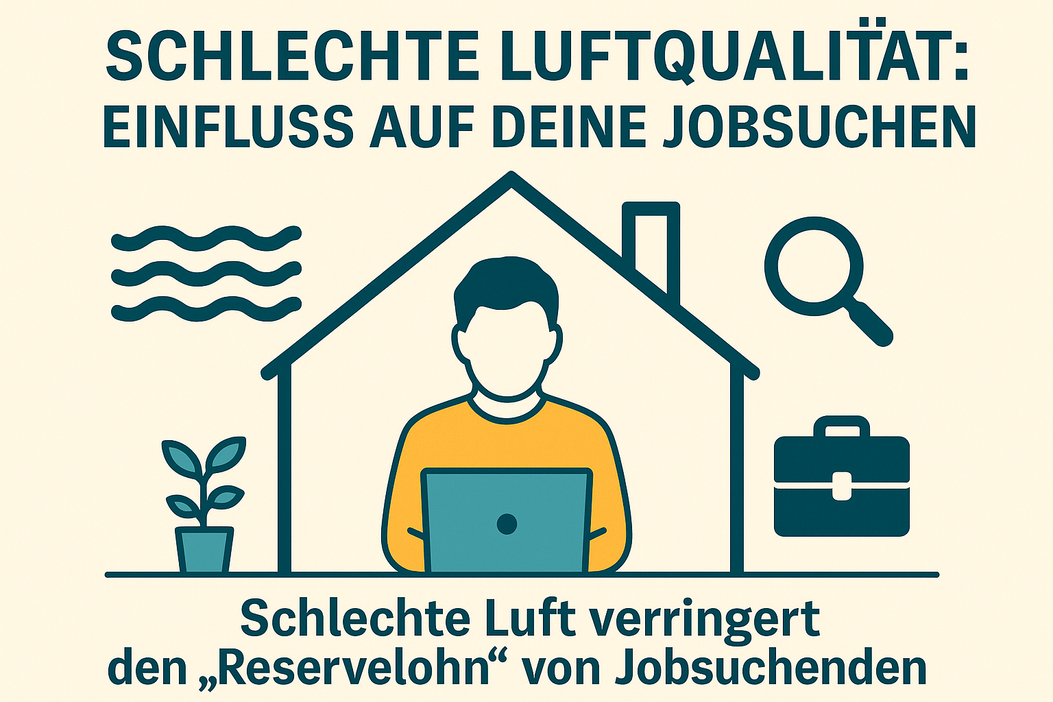 Polluted Job Search